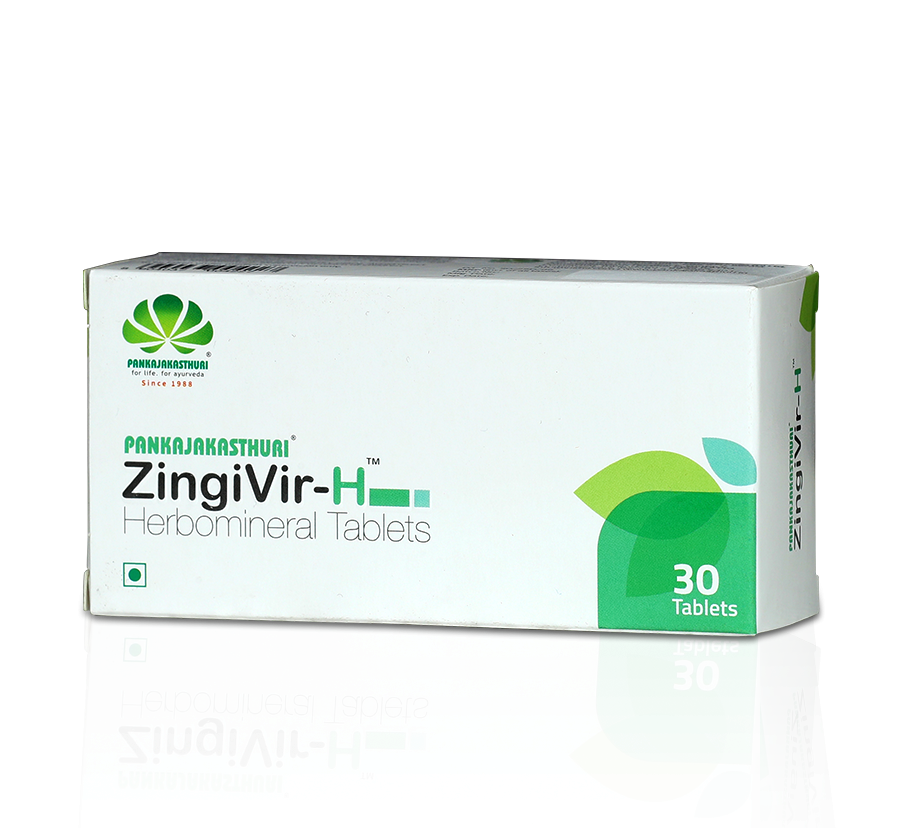 ZingiVir-H Tab Herbomineral Tablets