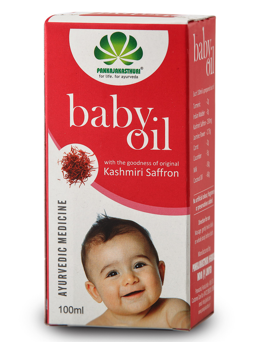 Baby Oil- Ayurvedic Baby Oil For Skin Moisturization