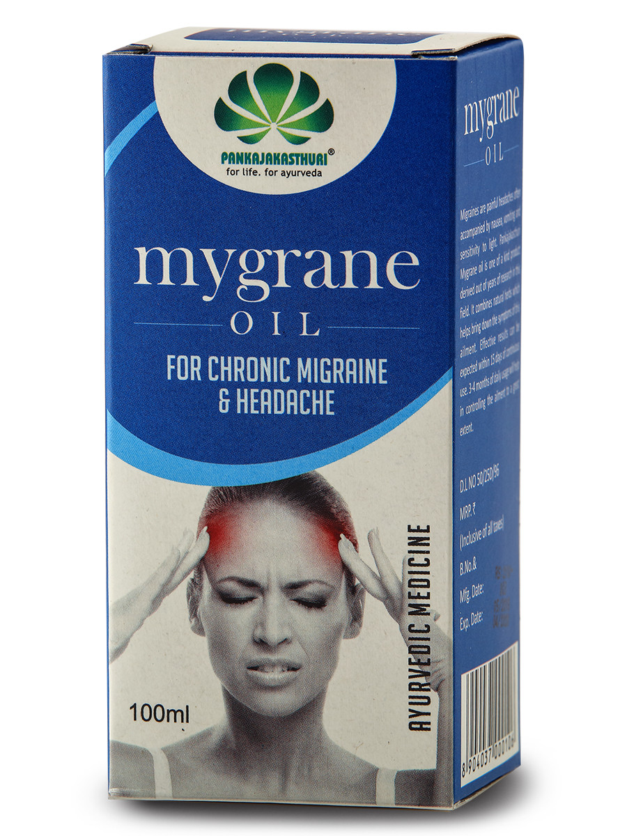 Mygrane Oil - Ayurvedic Medicine For Acute Mygrane