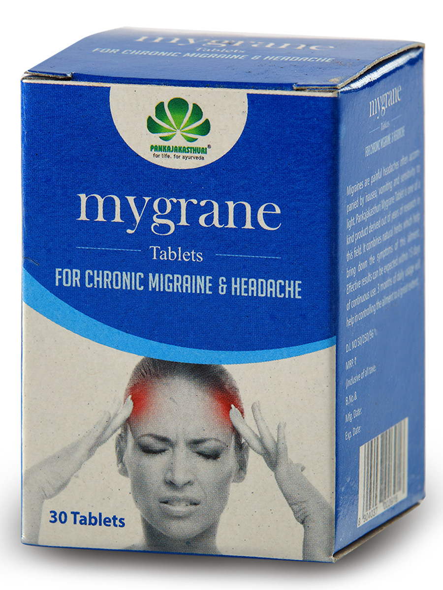 Mygrane Tablets - Ayurvedic Medicine For Headache