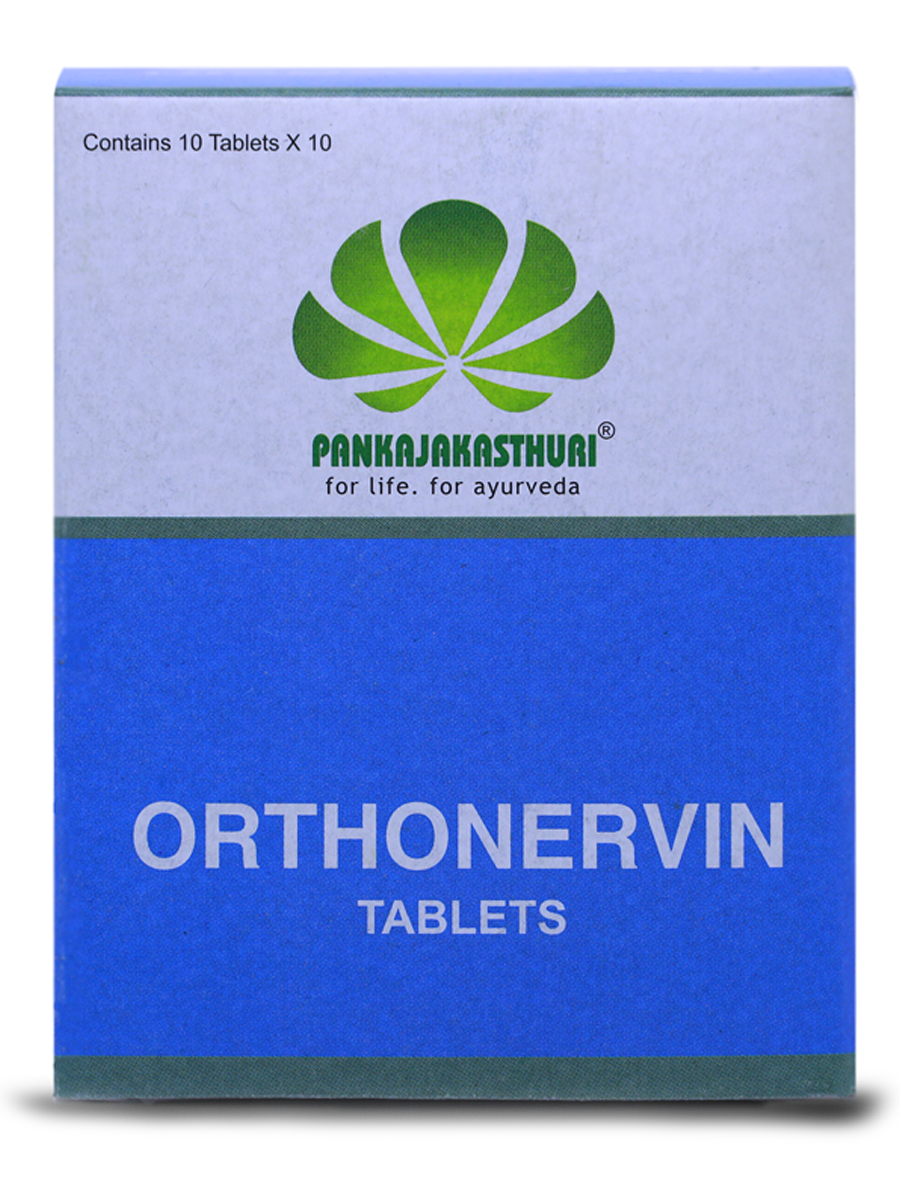 Orthonervin Tablets - Ayurvedic Medicine For Cervical and Lumbar Spondylosis