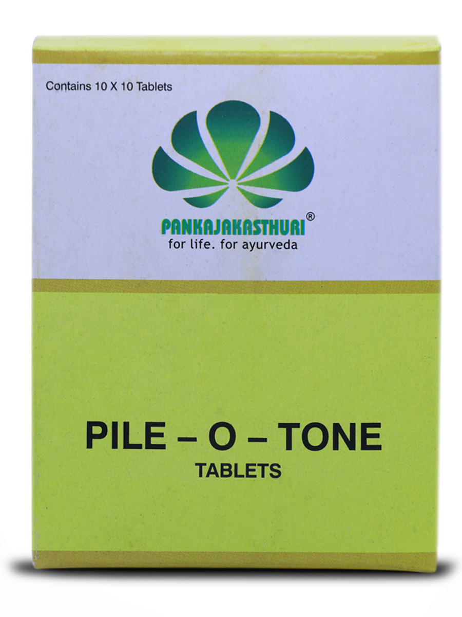 Pile-O-Tone Tablets - Ayurvedic Medicine For Fistula